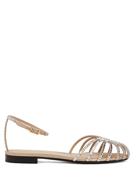 Rebecca Nude Women's Leather Sandals