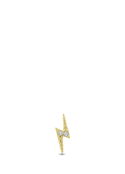 Flash 14K Gold Women Piercing Cartilage Earrings