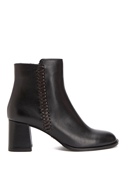 Black Women's Leather Boots