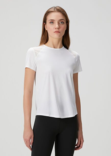 Sculpt Beyaz T-shirt