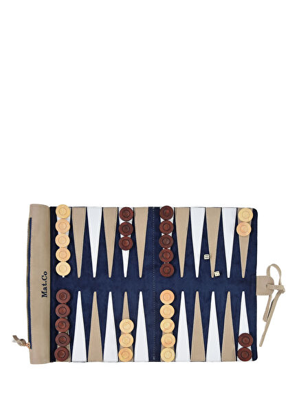 Azul Deri Katlanır Tavla Seti