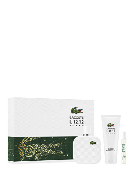 L1212 Blanc EDT 100 ml + 7.5 ml Purse Spray + 100 ml Shower Gel Erkek Parfüm Seti XMAS25 