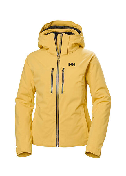 W Alphelia Lifaloft  Sarı Kadın Kayak Montu