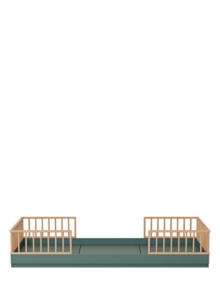 Dual Petrol Montessori Kids Bed 120 x 200 cm
