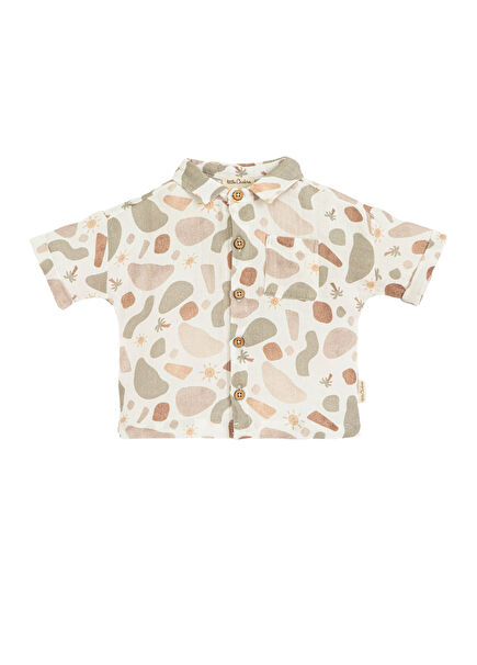 Joyful Ecru Baby Shirt