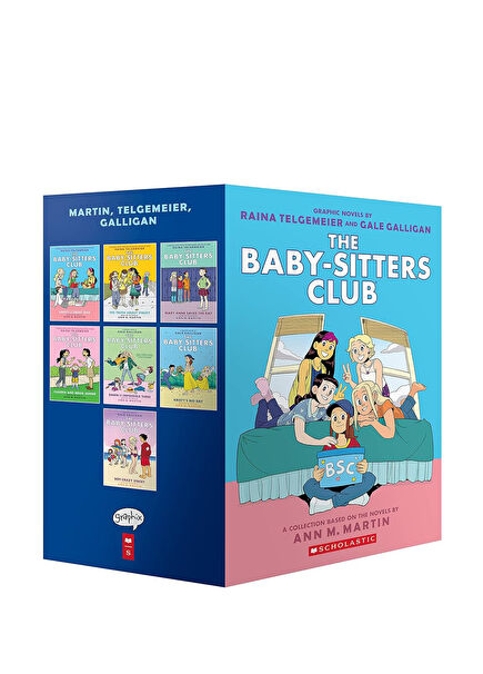 The Babysitters Club Graphic Novel Full-Color Edition Box Set Yabancı Dil Kitabı