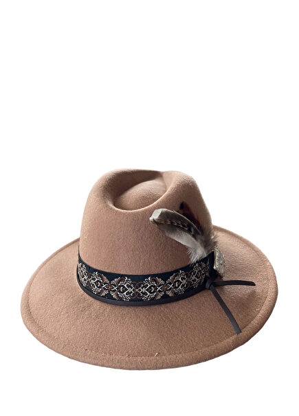 Camel Hair Women's Wool Hat