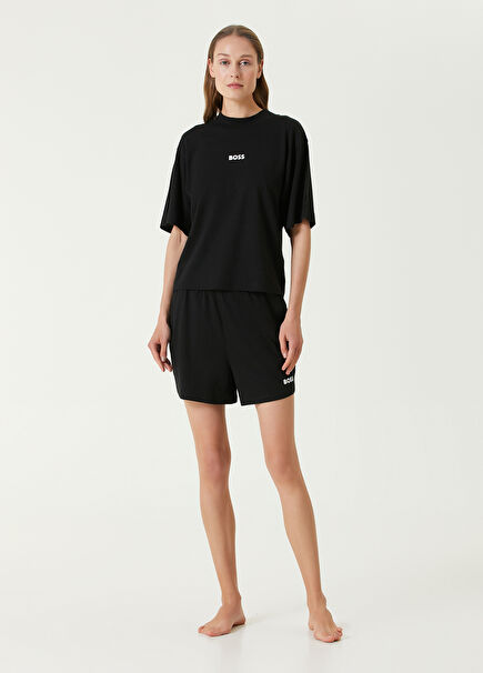 Regular Fit Black Pajama Set