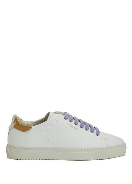 Clean 90 Kahve Beyaz Kadın Deri Sneaker