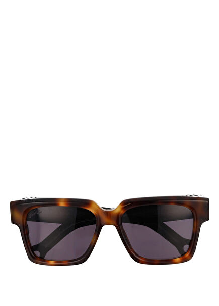 HS923 54 S03 Kahverengi Asetat Erkek Güneş Gözlüğü