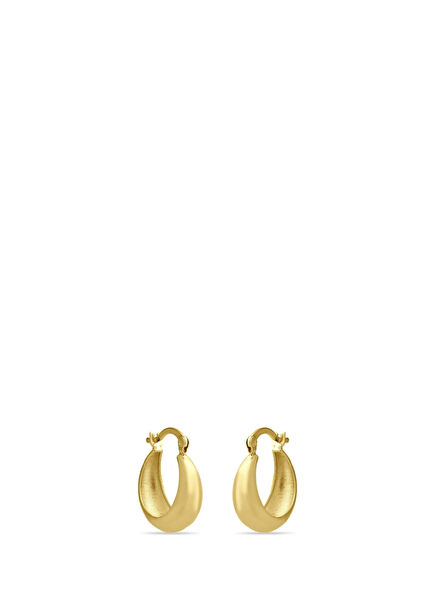 Bombe 14K Gold Women's Hoop Earrings