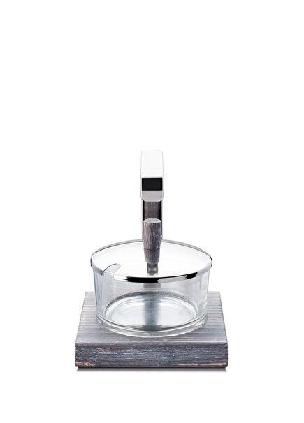 Chrome Color Parmesan Cheese Container