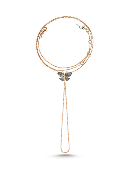 Butterfly Women's Gold Bracelet