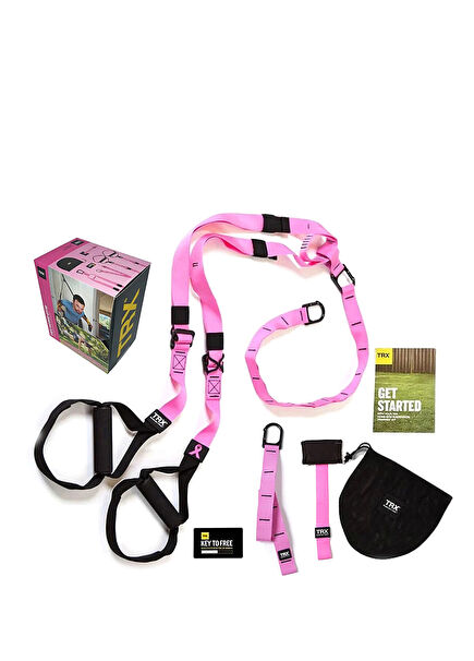 Suspension Trainer Pembe Egzersiz Seti