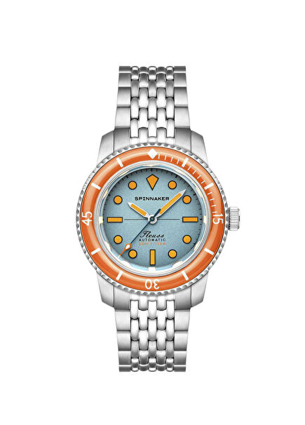Fleuss SP-5133-CC Metalik Gri Çelik Erkek Kol Saati