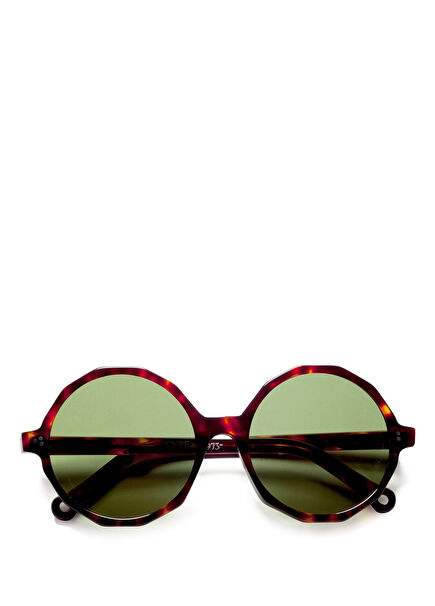 HS662 Kahverengi Asetat Erkek Güneş Gözlüğü