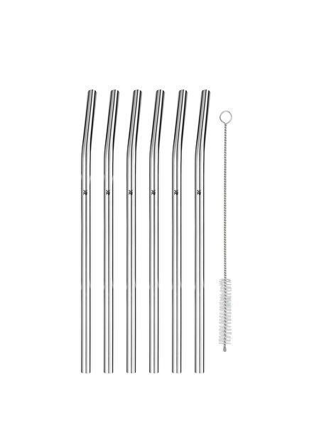 Baric 6'lı Çelik Pipet 24 cm