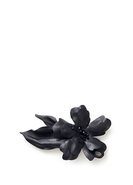 Shibuya Sparkle Siyah Deri Kadın Saç Aksesuarı