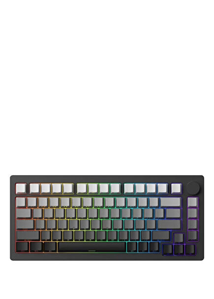Monsgeek M1 V5-SP VIA Black Gradiant RGB Kablosuz Hotswap Mekanik Gaming Klavye