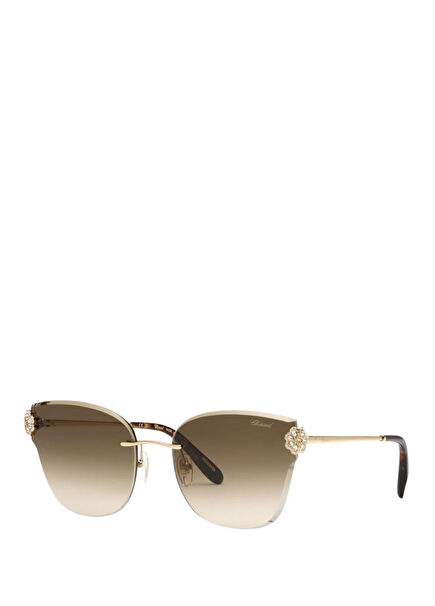 Schl57S 300X Gold Color Women's Sunglasses
