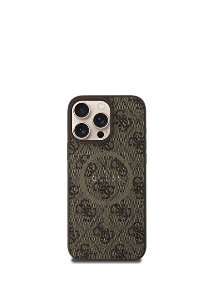 iPhone 16 Pro Max Magsafe Compatible Phone Case with 4G Pattern