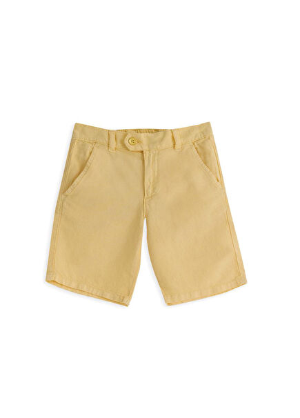 Yellow Boys' Shorts