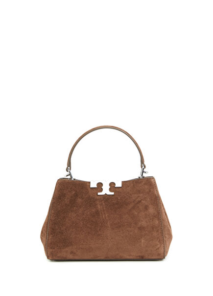 Eleanor Mini Dark Brown Women's Suede Bag