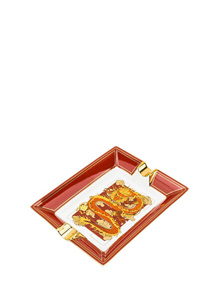 Red Elegant Chinise Dragon Porselen Puro Küllüğü