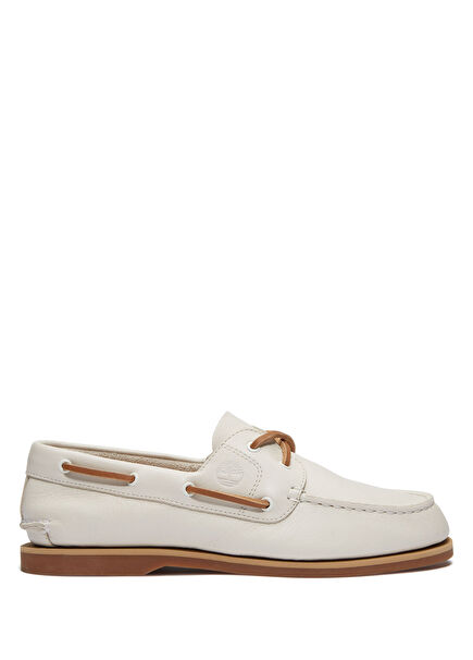 Classic Off White Women's Leather Loafer
