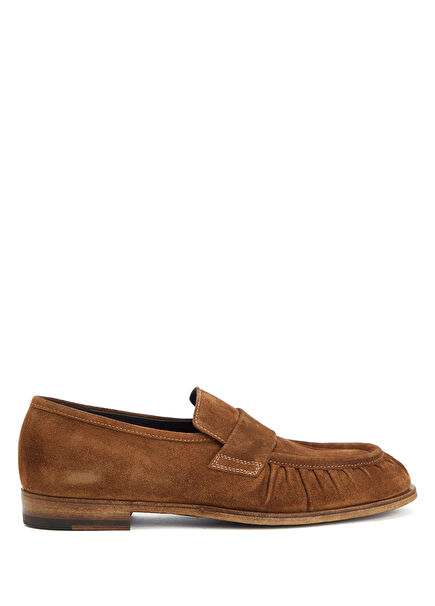 Solitude Taba Kadın Süet Loafer