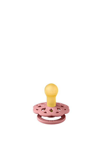 Boheme Dusty Pink 0-6 Months Rubber Pacifier