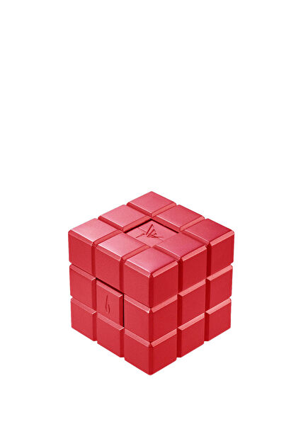 Cube 2 Alev Kırmızı Masa Çakmağı LI125T2