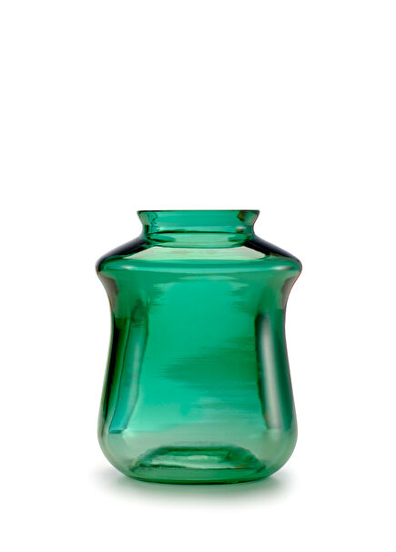 Maşuka Green Glass Jar