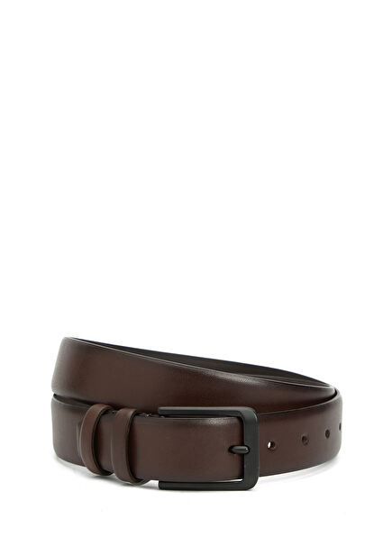 Kahverengi Erkek Deri Kemer