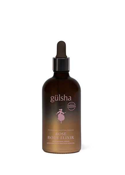 Rose Body Elixir Bronz Işıltılı Güllü Nemlendirici Vücut İksiri 100 ml