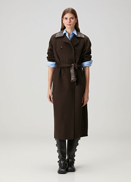 Emilien Kahverengi Pardösü