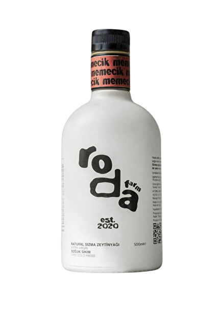 Memecik Şişe Natürel Sızma Zeytinyağı 500 ml