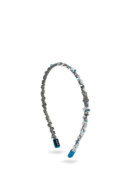 Fiona Gümüş Kız Çocuk Taç