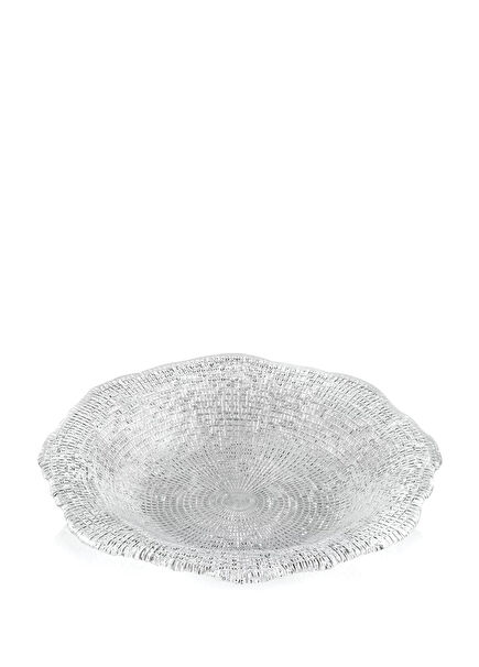 Diamante Cam Çukur Tabak 24 cm
