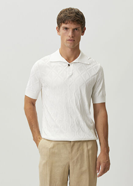 White Silk Knitwear
