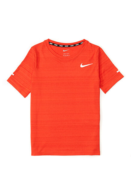 Dri-FIT Miler Kırmızı Pembe Erkek Çocuk T-shirt