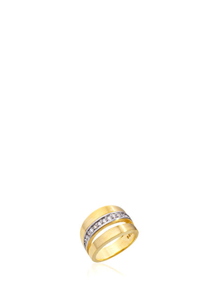 Myrna Stone Women's Gold Ring