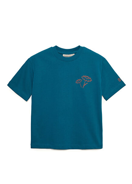 Nº02 Blue Kids Organic Cotton T-Shirt
