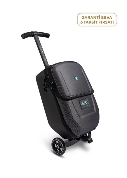 Ride On 4.0 3 Wheel Adult Scooter With Luggage Bag Foldable Adjustable Handlebar
