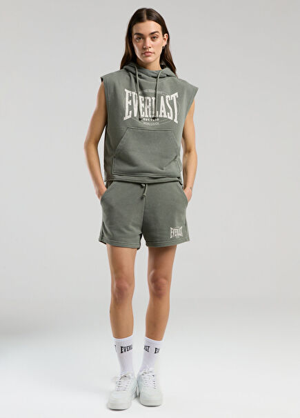 Authentic Boxing Wmn Haki Kadın Spor Şort