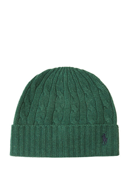 Yeşil Erkek Yün Bere