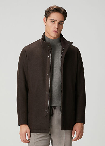 Brown Wool Coat