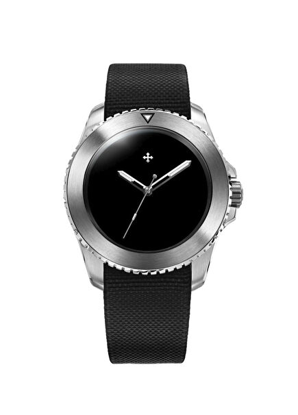 3921510-Nereide Ultrablack Siyah Kurmalı Otomatik Erkek Kol Saati