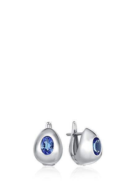 Mini Gem Women's Gold Earrings