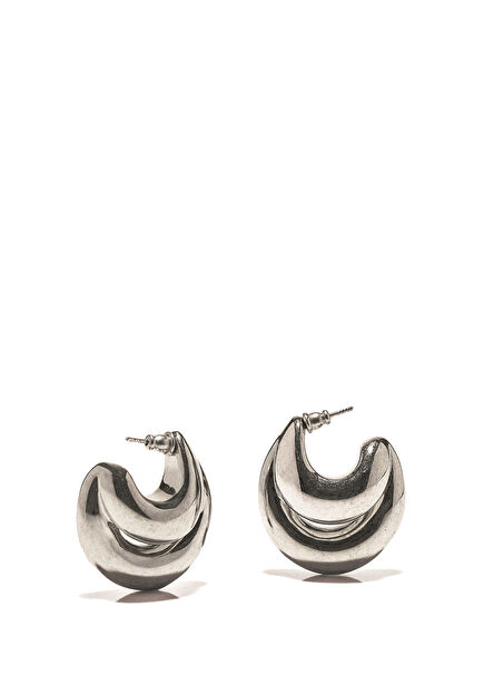 Double Blow Up Kadın Küpe